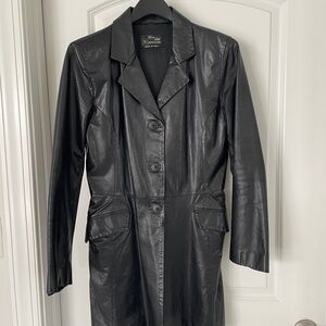 Vintage Black Leather Jacket